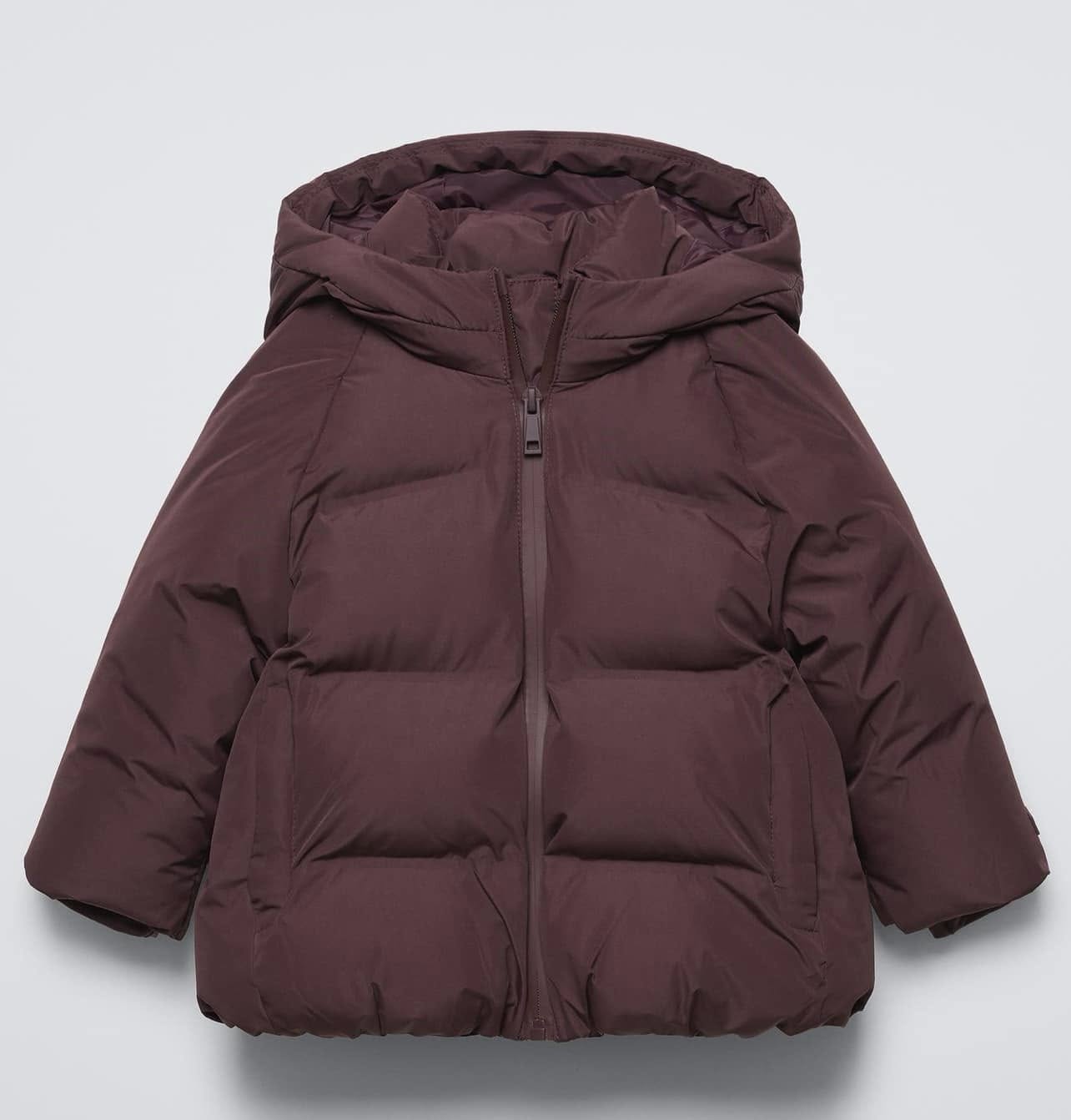 ZARA Kids นวม ฮู้ด แดง 4/104