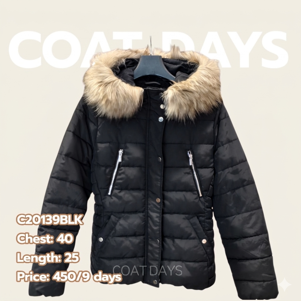 H&M outdoor jacket for women กระเป๋าซิบ