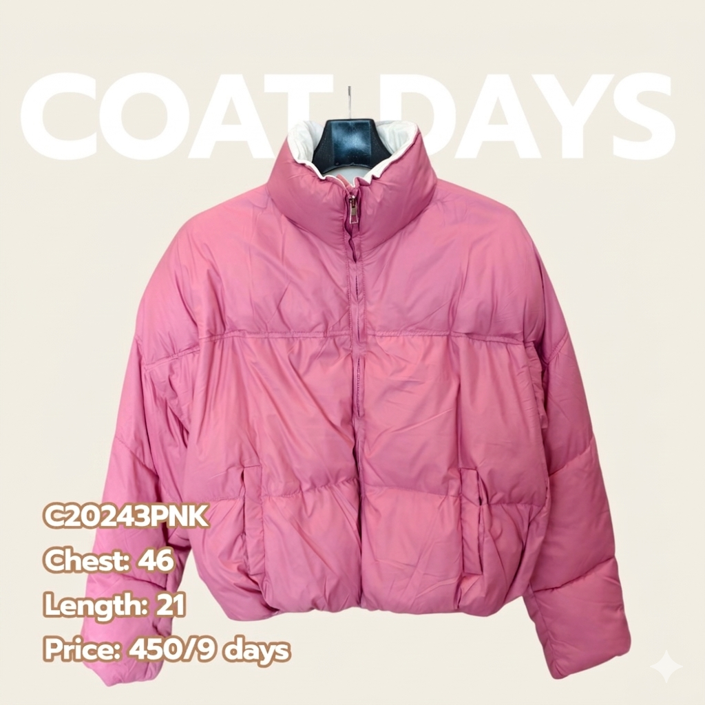 W Jacket นวม Crop