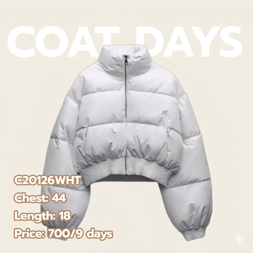 ZARA นวม crop