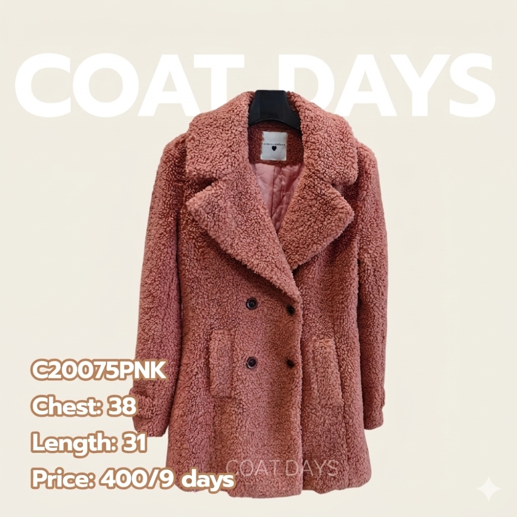 CoatOver OH Darling coat ขนปุยทั้งตัว
