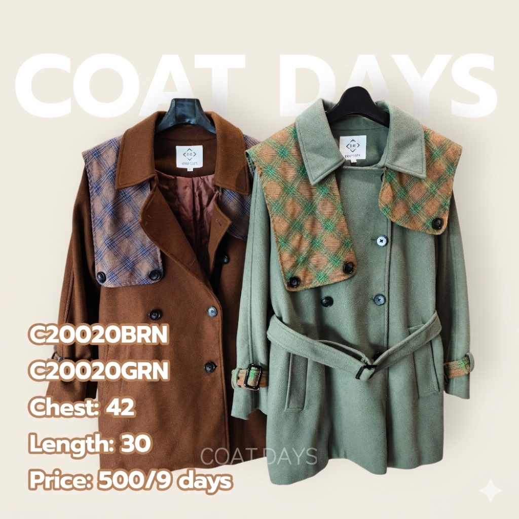 CoatOver โค้ทวูล ผ้าเรียบ แต่งปก scott