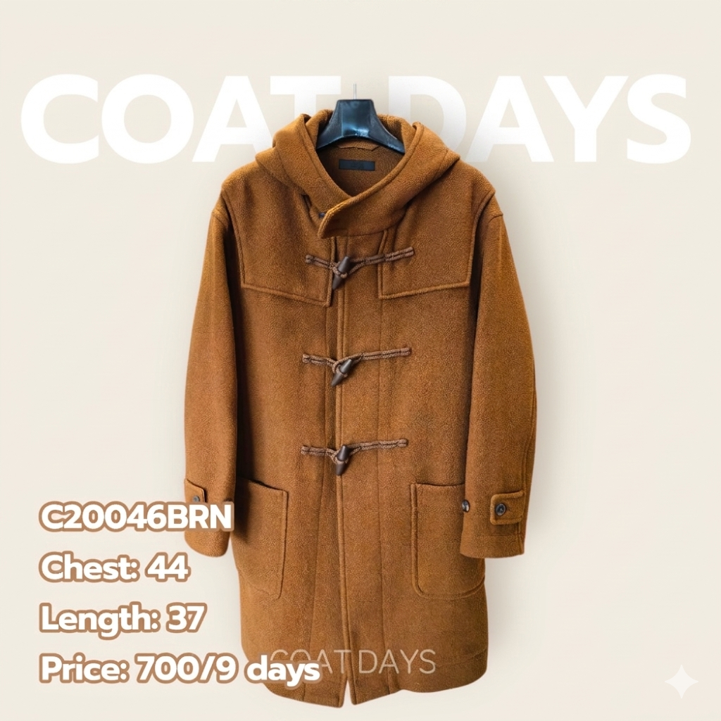 Uniqlo wool lock lock ยาว น้ำตาล