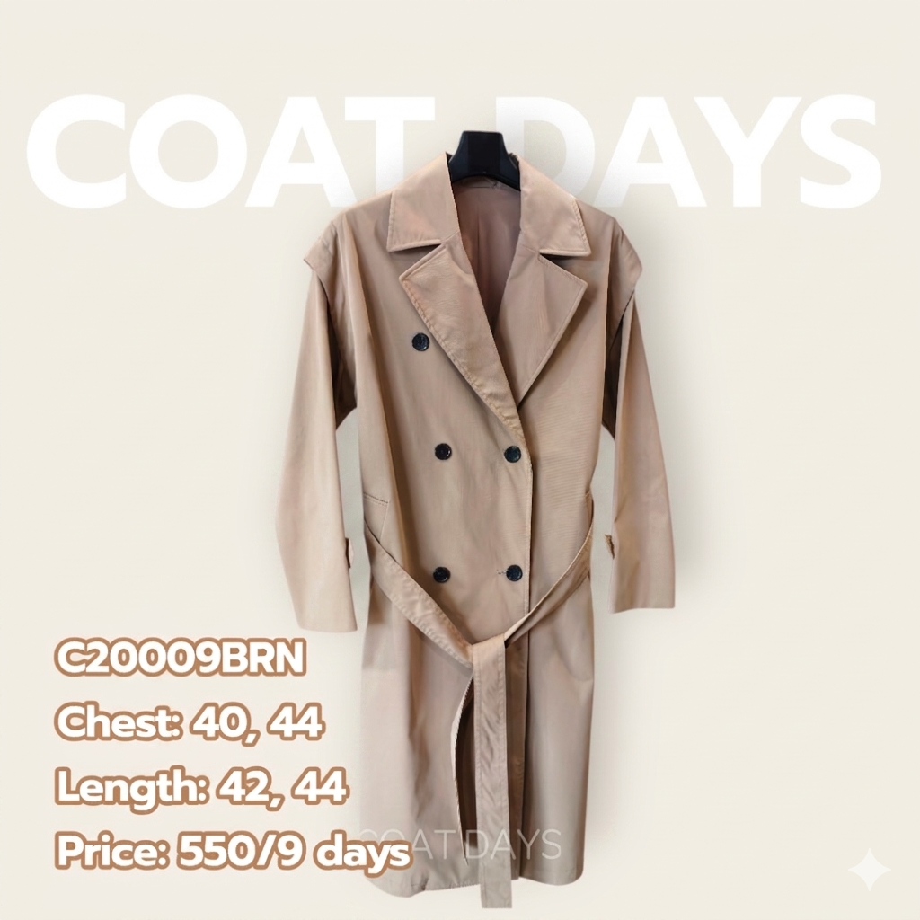 GU trench coat ถอดแขนได้ นต