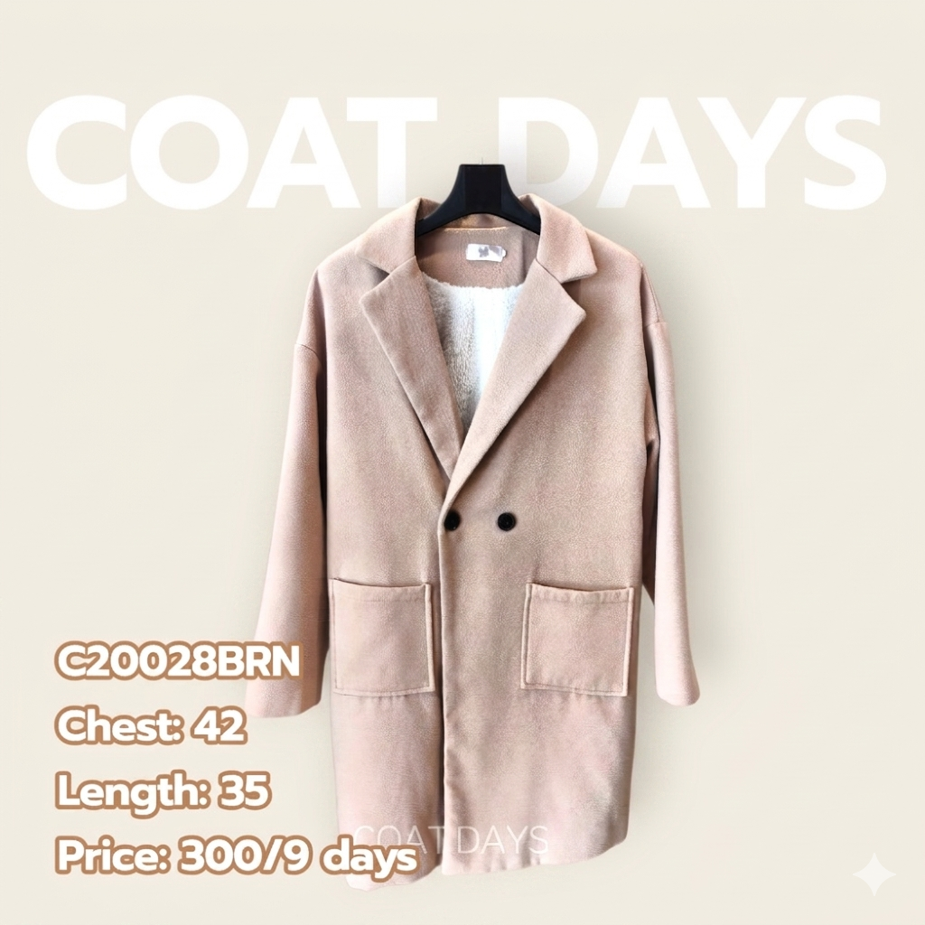 Basic long wool coat C ด้านใน บุขน