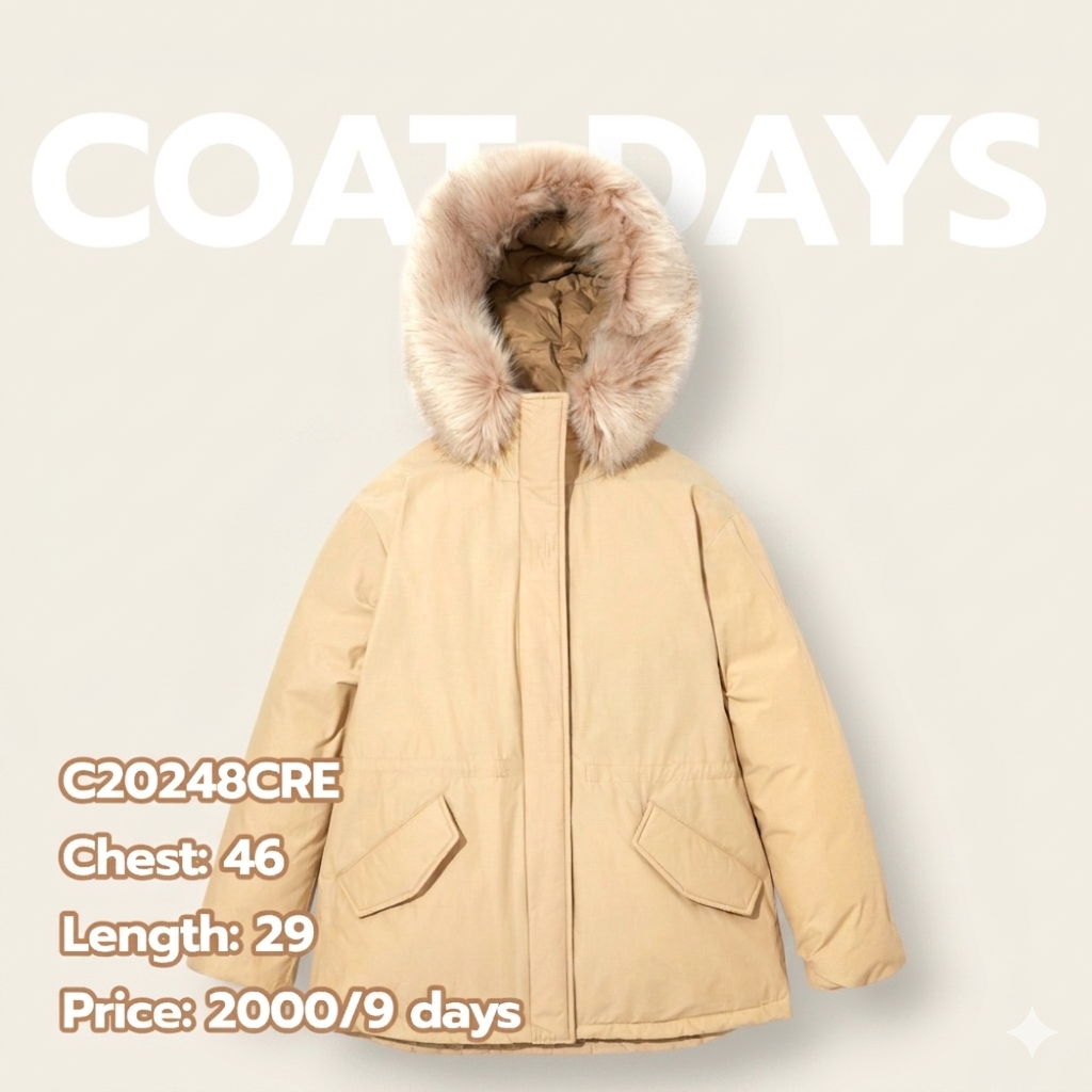 The North Face คลุมสะโพก เฟอร์