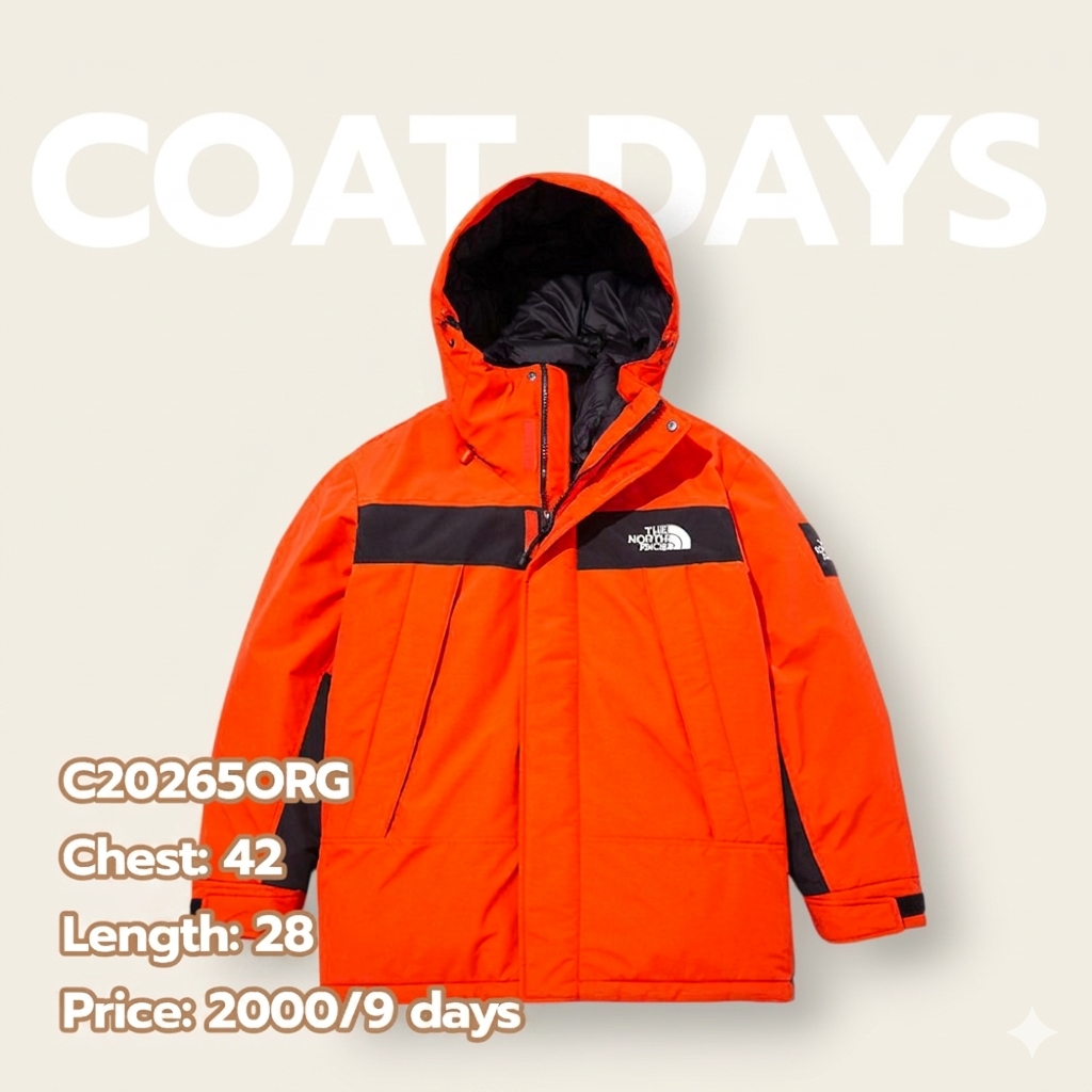The North Face ส้ม